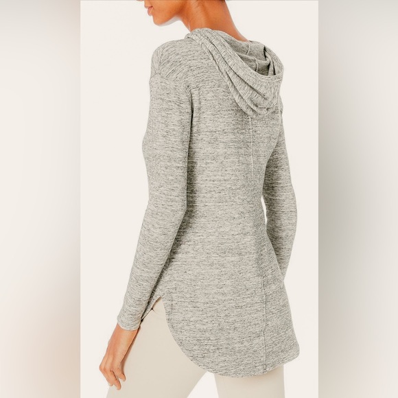 Terry Long-Sleeve Hooded Pullover - Picture 2 of 5